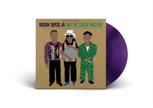 More Fun With Rockin Dopsie, Jr. & The Zydeco Twisters (Translucent Purple LP Vinyl)
