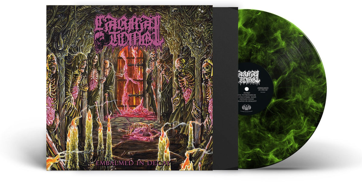 Embalmed In Decay (Lime/Black Marbled LP Vinyl/Limited Edition)