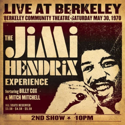 Live At Berkeley (2LP/Gatefold) & Electric Ladyland (180G) & Are You Experienced (180G) & Smash Hits (150G LP Vinyl/Original Poster Reproduction) & Experience Hendrix: Best Of Jimi Hendrix (2LP/150G)