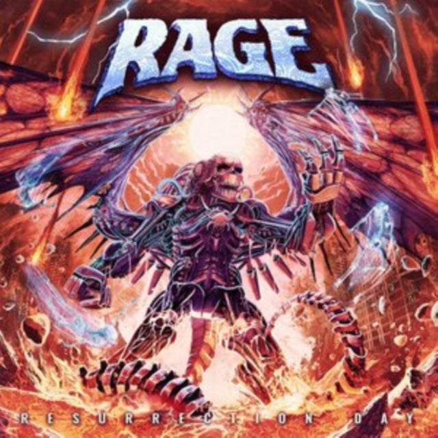 Product Image : This LP Vinyl is brand new.<br>Format: LP Vinyl<br>Music Style: Synth-pop<br>This item's title is: Resurrection Day<br>Artist: Rage<br>Label: STEAMHAMMER<br>Barcode: 886922444913<br>Release Date: 9/17/2021