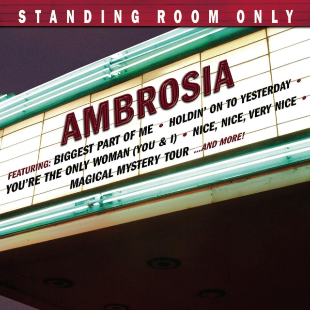 This CD is brand new.Format: CDThis item's title is: Standing Room OnlyArtist: AmbrosiaBarcode: 886970366120Release Date: 2/5/2007