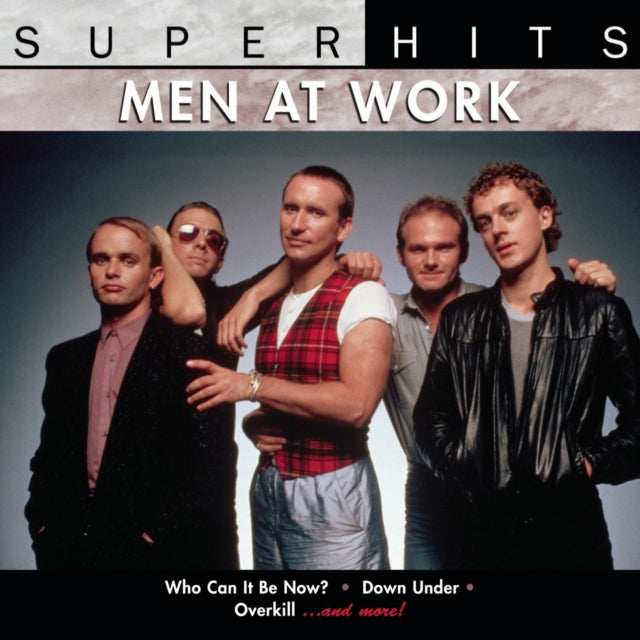 This CD is brand new.Format: CDMusic Style: New WaveThis item's title is: Super HitsArtist: Men At WorkLabel: Sony BMG Music EntertainmentBarcode: 886970533225Release Date: 12/26/2006