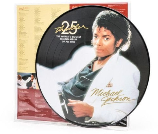 This LP Vinyl is brand new.Format: LP VinylMusic Style: FunkThis item's title is: Thriller (Picture Disc)Artist: Michael JacksonLabel: LEGACYBarcode: 886973533918Release Date: 9/30/2008