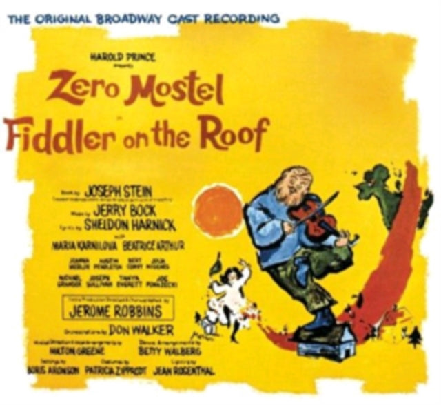 This CD is brand new.Format: CDMusic Style: MusicalThis item's title is: Fiddler On The Roof (1964 Original Broadway Cast)Artist: Fiddler On The Roof (1964 Original Broadway Cast)Label: Masterworks BroadwayBarcode: 886974992028Release Date: 5/5/2009