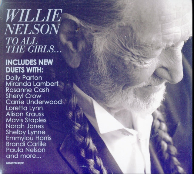 This CD is brand new.Format: CDMusic Style: CountryThis item's title is: To All The GirlsArtist: Willie NelsonLabel: LegacyBarcode: 887654258625Release Date: 10/15/2013