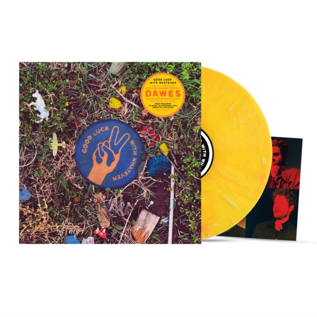 This LP Vinyl is brand new.Format: LP VinylThis item's title is: Good Luck With Whatever (Yellow Marble LP Vinyl/180G) (I)Artist: DawesLabel: ROUNDERBarcode: 888072199248Release Date: 10/2/2020