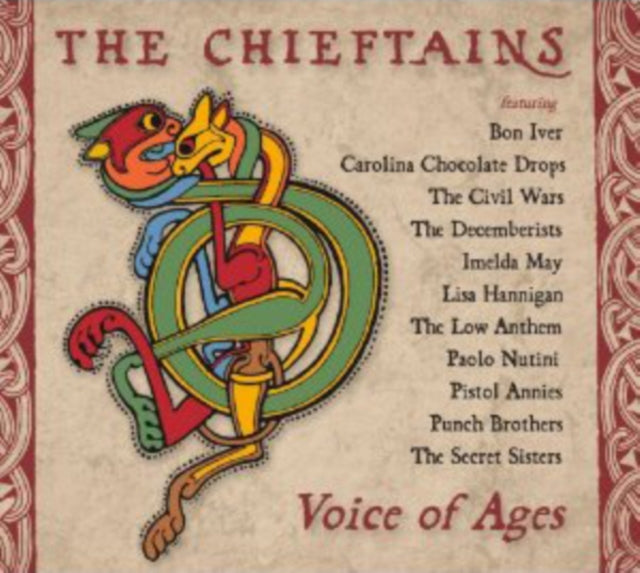 This CD is brand new.Format: CDMusic Style: CelticThis item's title is: Voice Of AgesArtist: ChieftainsBarcode: 888072336230Release Date: 2/21/2012