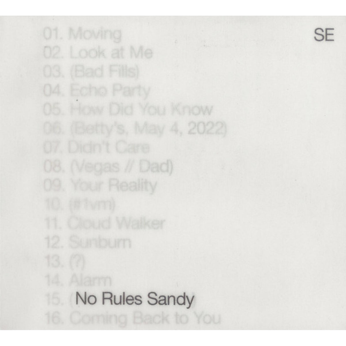 No Rules Sandy (Olive Green LP Vinyl)