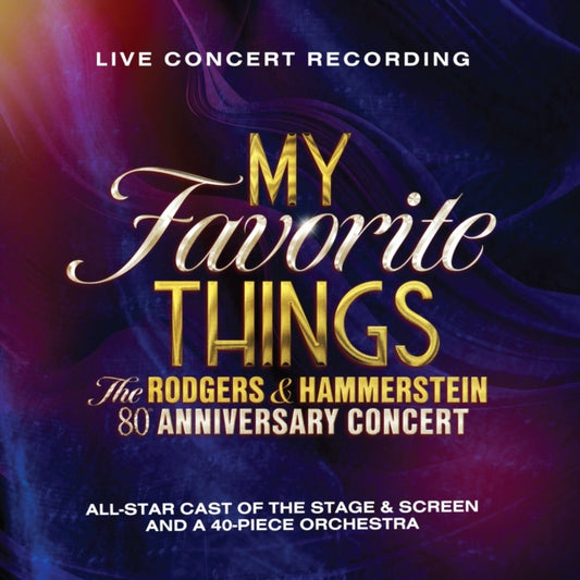 This CD is brand new.Format: CDThis item's title is: My Favorite Things: The Rodgers & Hammerstein 80Th Anniversary Concert (2CD)Artist: Rodgers & HammersteinBarcode: 888072601925Release Date: 5/31/2024