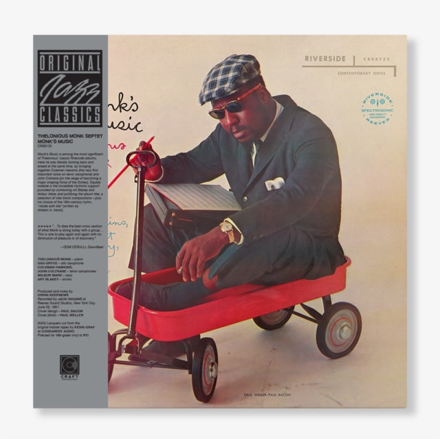 This LP Vinyl is brand new.Format: LP VinylMusic Style: BopThis item's title is: Monk's Music (Original Jazz Classics Series) (Mono Edition LP Vinyl)Artist: Thelonious Septet MonkLabel: Craft RecordingsBarcode: 888072610385Release Date: 11/15/2024