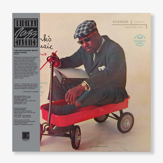 This LP Vinyl is brand new.Format: LP VinylMusic Style: BopThis item's title is: Monk's Music (Original Jazz Classics Series) (Mono Edition LP Vinyl)Artist: Thelonious Septet MonkLabel: Craft RecordingsBarcode: 888072610385Release Date: 11/15/2024
