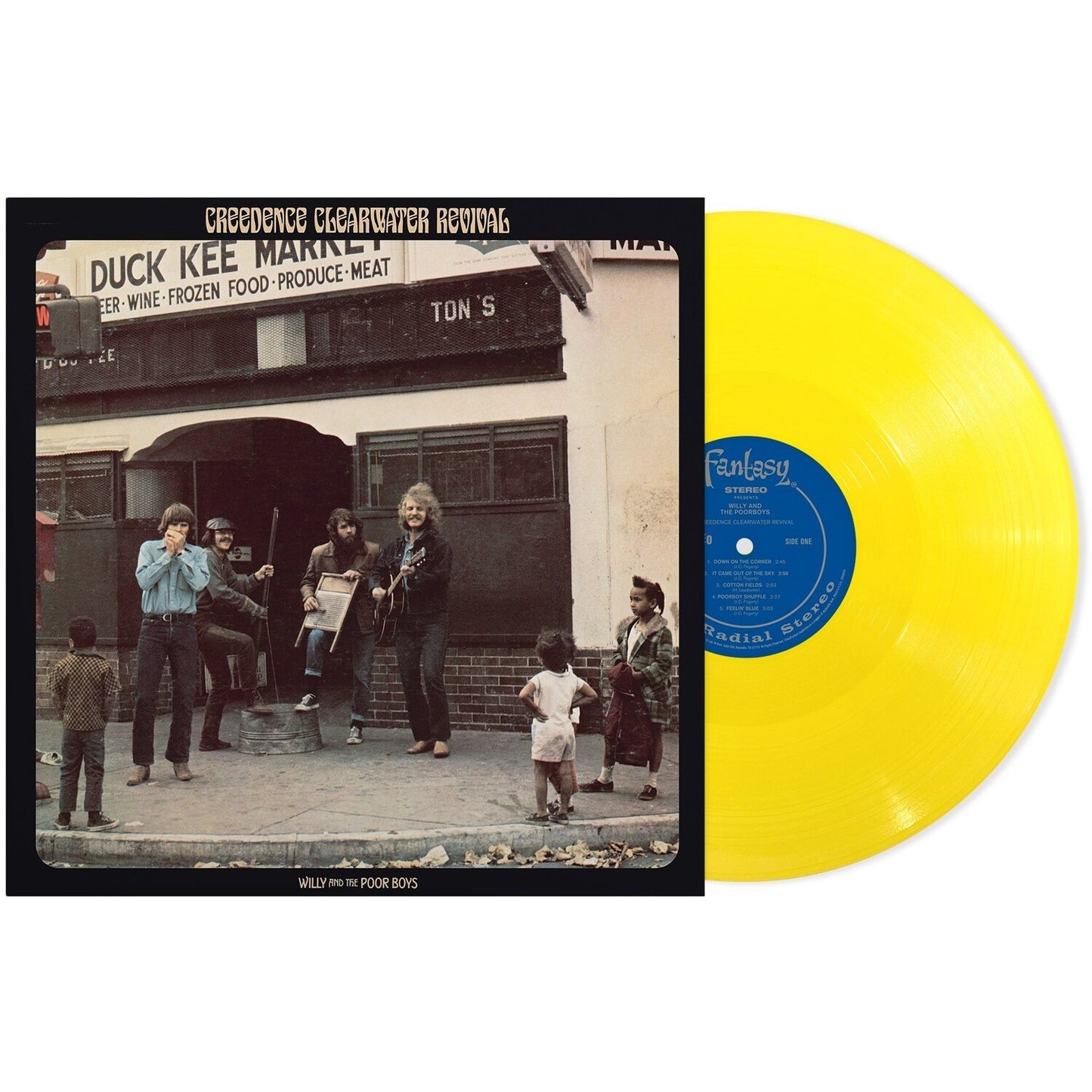Bayou Country (180G/Half Speed Master) & Green River (Remastered 2025) (Olive Green LP Vinyl) & Cosmo's Factory (Remastered 2025) (Apple Red LP Vinyl) & Willy And The Poor Boys (Remastered 2025) (Canary Yellow LP Vinyl)
