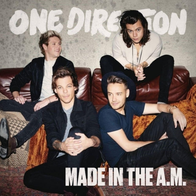 This is a 5 CD SKU bundle.
1.This CD is brand new.Format: CDMusic Style: Indie RockThis item's title is: Made In The A.M.Artist: One DirectionLabel: COLUMBIA/ SYCOBarcode: 888751307926Release Date: 11/13/2015
2.This CD is brand new.