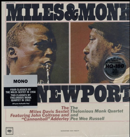 Live At Ronnie Scott's 1969 & Sketches Of Spain (Limited Edition/Yellow LP Vinyl) & Round About Midnight (180G/Mono) & Miles & Monk At Newport (Mono) & Kind Of Blue (Mono)