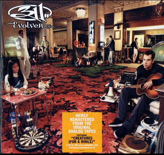 This LP Vinyl is brand new.Format: LP VinylMusic Style: Alternative RockThis item's title is: Evolver (2LP/180G/Gatefold)Artist: 311Label: LEGACYBarcode: 888837610216Release Date: 6/3/2014