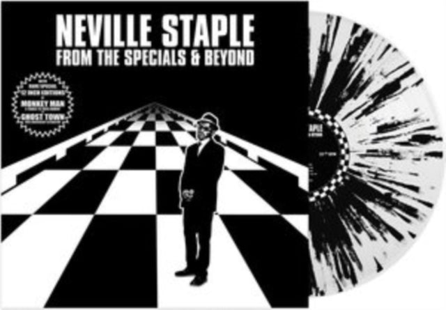 This LP Vinyl is brand new.Format: LP VinylThis item's title is: From The Specials & Beyond (Black & White Splatter LP Vinyl)Artist: Neville StapleLabel: CLEOPATRABarcode: 889466246616Release Date: 12/10/2021