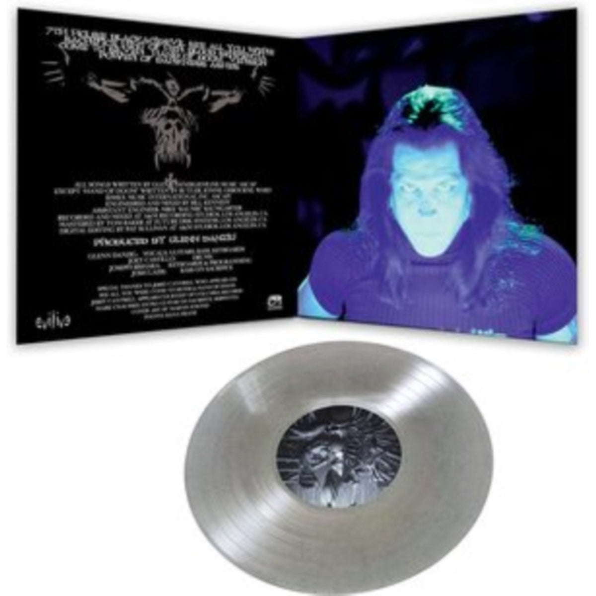 Danzig 5: Blackacidevil (Black LP Vinyl) & Danzig 5: Blackout (Glitter LP Vinyl) & Danzig 5: Blackacidevil (Black & White Haze LP Vinyl) & Sings Elvis (Pink & Black Haze LP Vinyl) & 777: I Luciferi (Black/White/Red Split Splatter LP Vinyl)