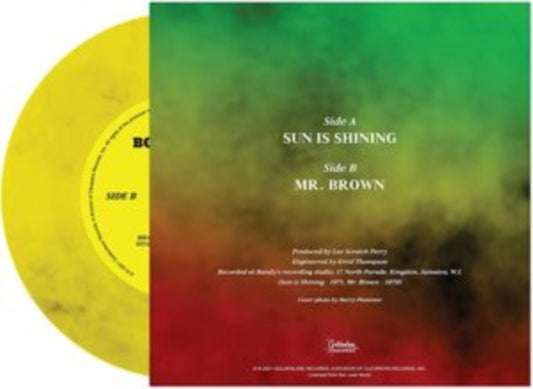 This 7 Inch Vinyl is brand new.Format: 7 Inch VinylMusic Style: ReggaeThis item's title is: Sun Is Shining (Yellow Marble Vinyl)Artist: Bob MarleyLabel: CLEOPATRABarcode: 889466262340Release Date: 2/18/2022