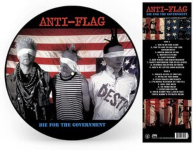 Anti-Flag - Bright Lights Of America (2LP/180G/Blue Vinyl) & 17 Song Demo & Die For The Government (Picture Disc)
