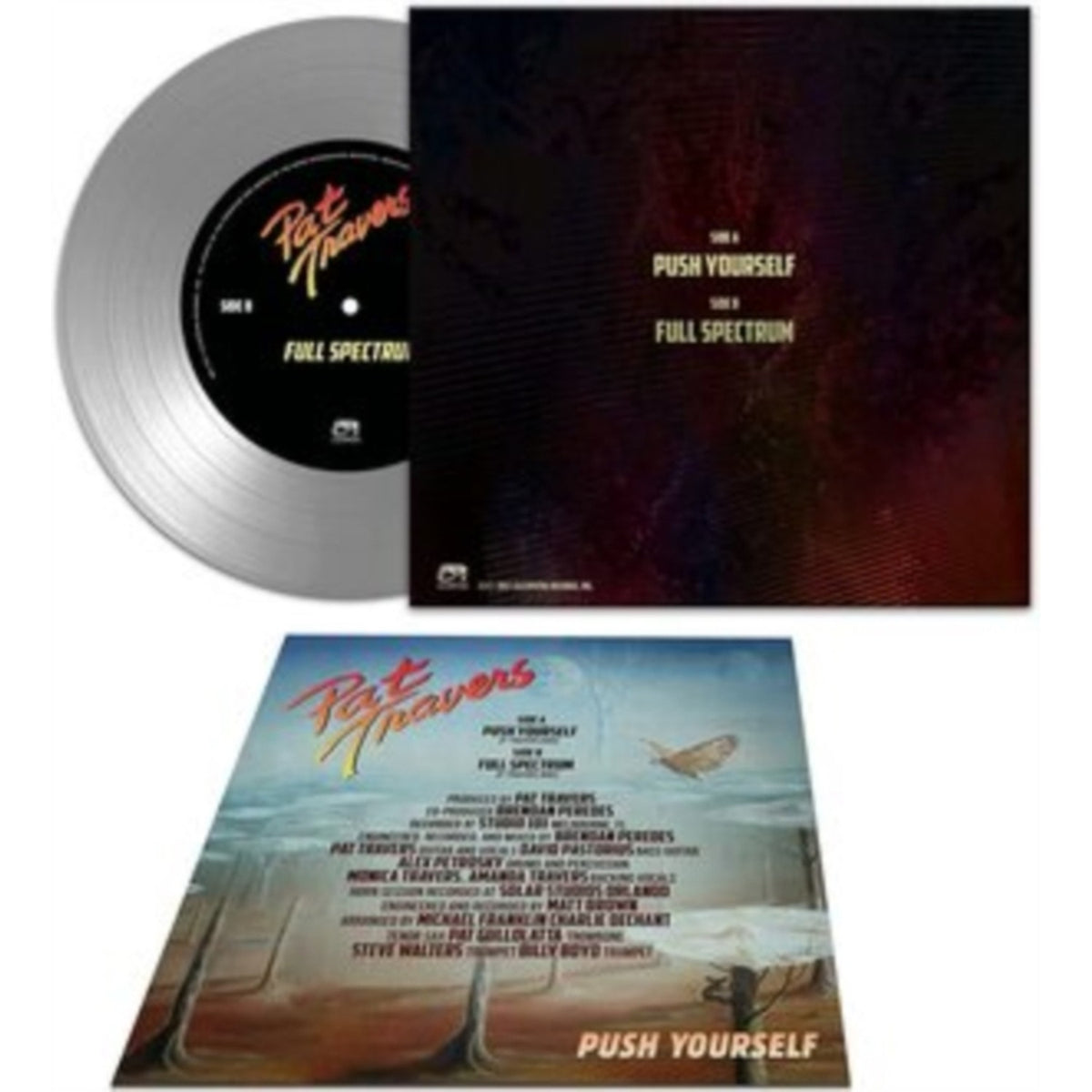 Push Yourself (Red Vinyl) & Push Yourself (Silver Vinyl)