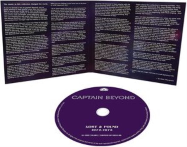 This CD is brand new.Format: CDThis item's title is: Lost & Found 1972-1973Artist: Captain BeyondBarcode: 889466295324Release Date: 3/25/2022