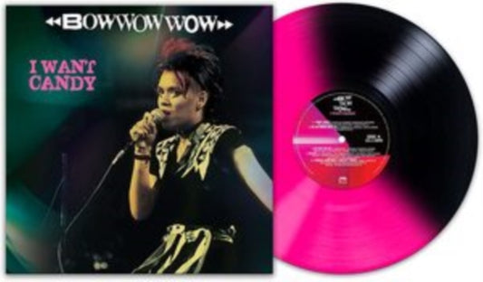 This LP Vinyl is brand new.Format: LP VinylThis item's title is: I Want Candy (Pink/Black Stripe LP Vinyl)Artist: Bow Wow WowLabel: CLEOPATRABarcode: 889466302312Release Date: 8/19/2022