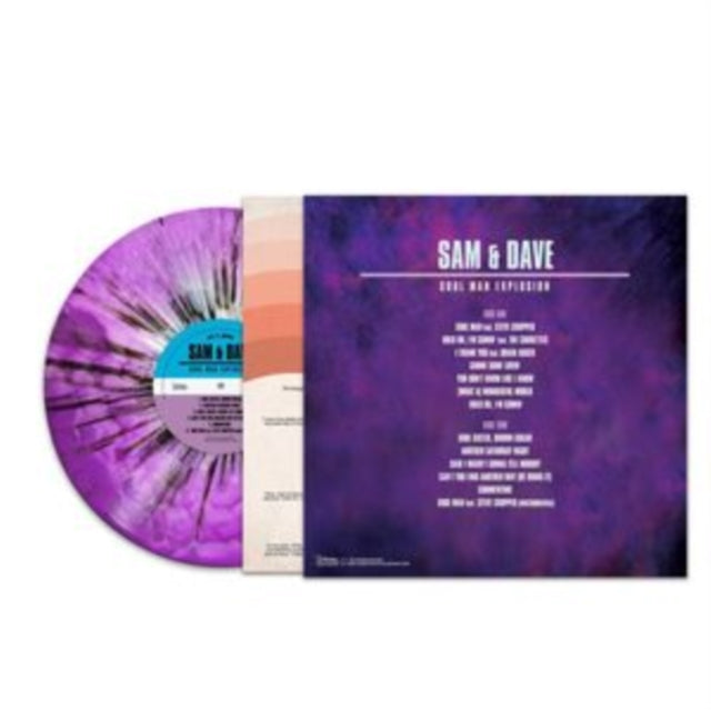 This LP Vinyl is brand new.Format: LP VinylThis item's title is: Soul Man Explosion (Purple Haze Splatter LP Vinyl)Artist: Sam & DaveLabel: GOLDENLANEBarcode: 889466344718Release Date: 6/16/2023