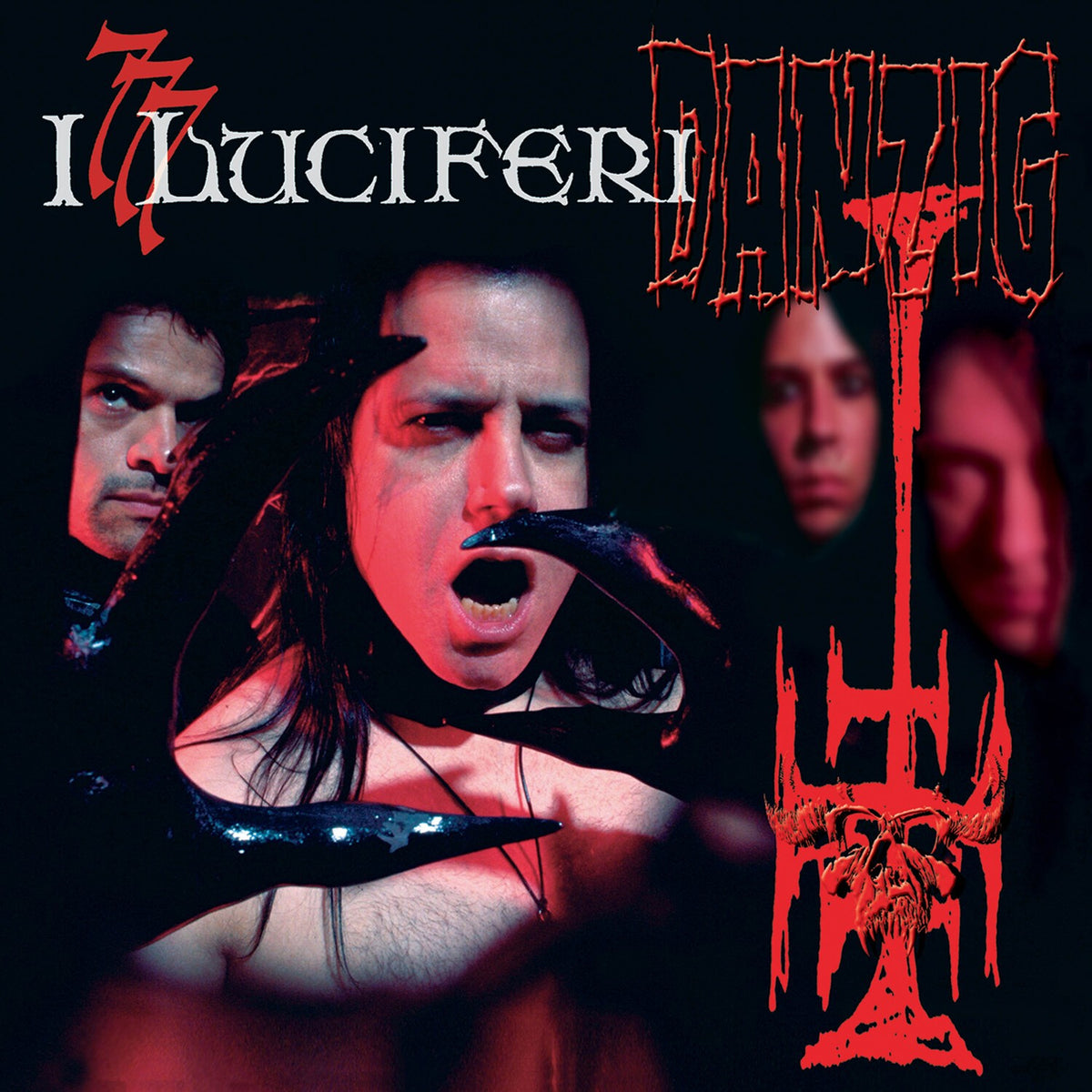 Danzig 5: Blackacidevil (Black LP Vinyl) & Danzig 5: Blackout (Glitter LP Vinyl) & Danzig 5: Blackacidevil (Black & White Haze LP Vinyl) & Sings Elvis (Pink & Black Haze LP Vinyl) & 777: I Luciferi (Black/White/Red Split Splatter LP Vinyl)