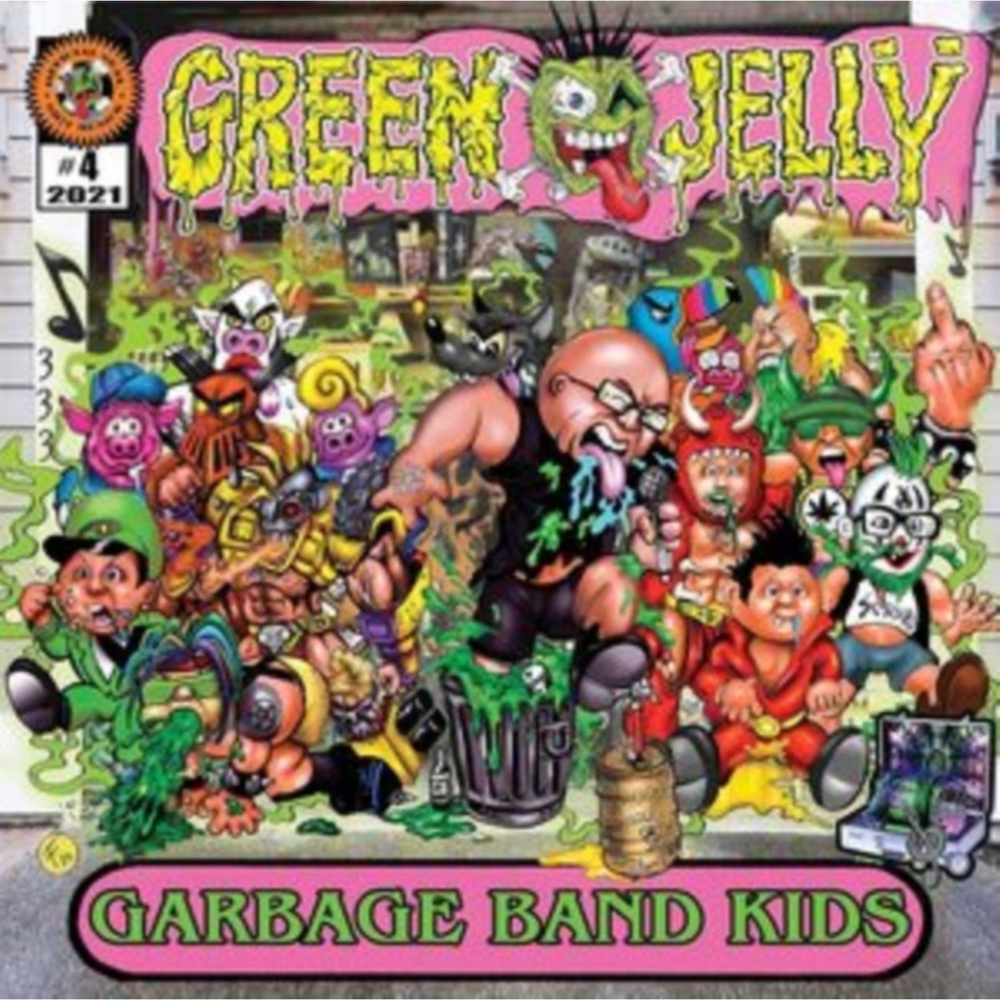 Musick To Insult Your Intelligence By (Orange/Black Splatter LP Vinyl/Remastered) & Garbage Band Kids (Green & Yellow Splatter LP Vinyl) & Garbage Band Kids (Pink/Green Haze LP Vinyl)