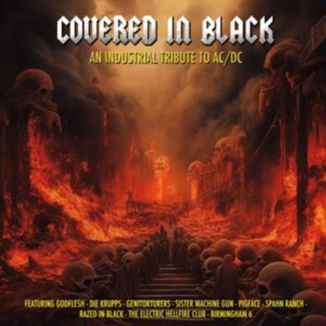 Covered In Black Industrial Tribute To Ac/Dc (Red LP Vinyl)