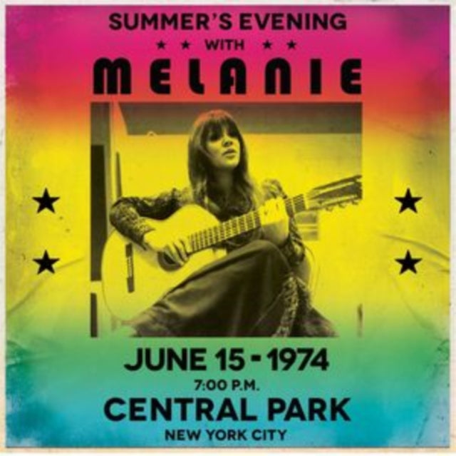 This CD is brand new.Format: CDThis item's title is: Central Park 1974Artist: MelanieLabel: CleopatraBarcode: 889466552427Release Date: 5/3/2024