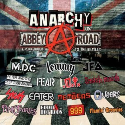 Anarchy On Abbey Road - A Punk Tribute To The Beatles (Red Marble LP Vinyl)