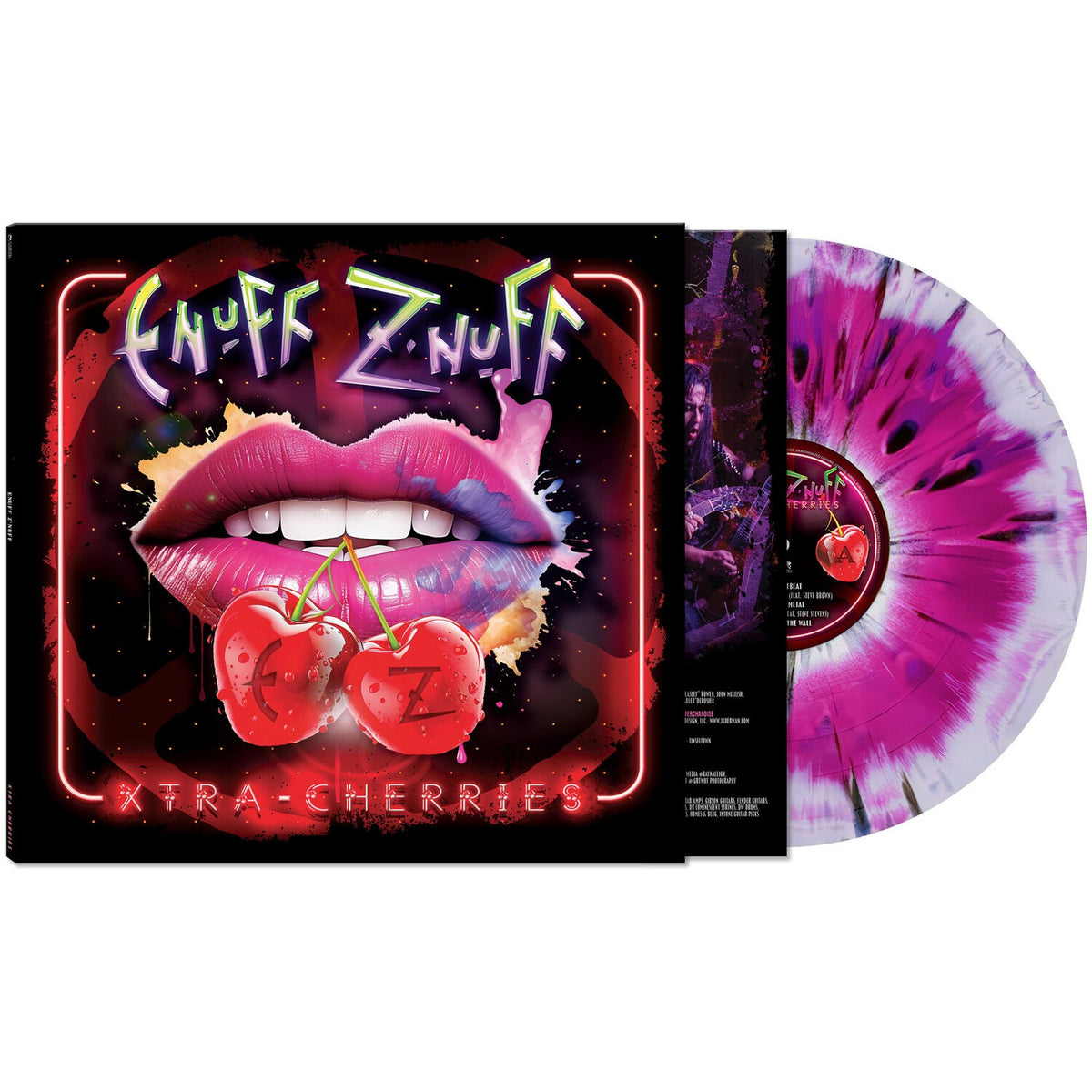 Xtra Cherries (Limited/Black, Pink, White Splatter Haze LP Vinyl)