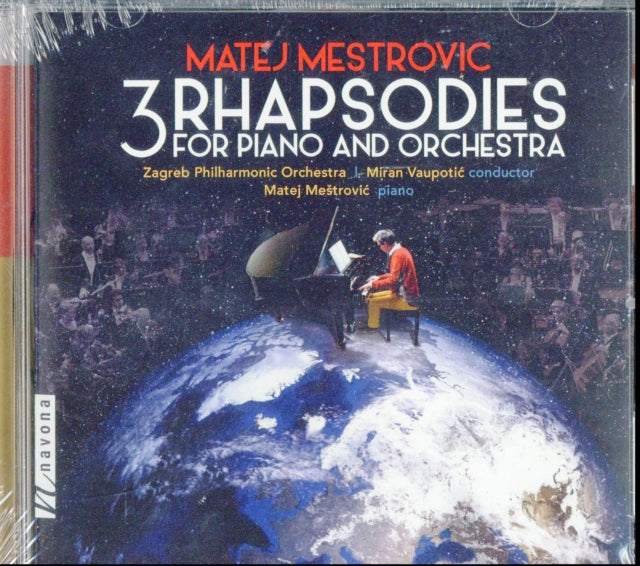 This CD is brand new.Format: CDThis item's title is: Mestrovic: 3 Rhapsodies For Piano & OrchestraArtist: Zagreb Philharmonic Orchestra; Matej MestrovicBarcode: 896931005197Release Date: 3/15/2019