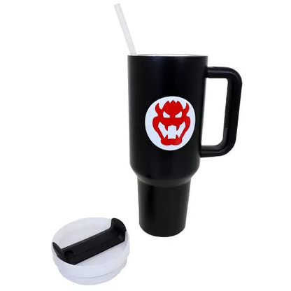Tumbler (40 oz): Super Mario: Bowser Icon - Pyramid America