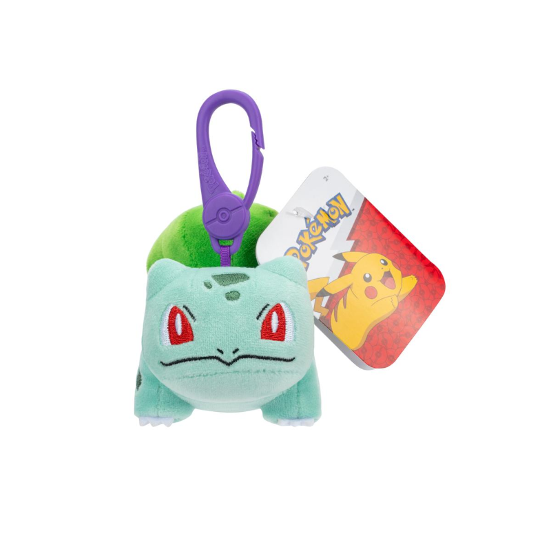 Pokemon Plush: Clip-On 3.5-inch Counter Display (6) - Jazwares