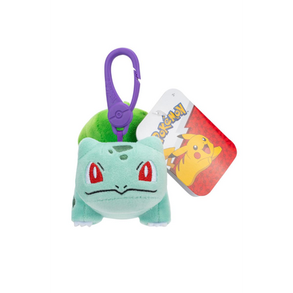 Pokemon Plush: Clip-On 3.5-inch Counter Display (6) - Jazwares