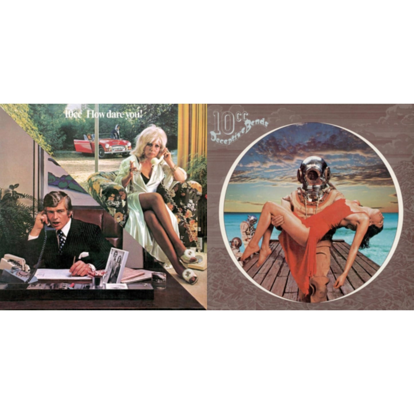 This is a 2 LP Vinyl SKU bundle.
1.This LP Vinyl is brand new.Format: LP VinylThis item's title is: How Dare You!Artist: 10CcLabel: MercuryBarcode: 805520240154Release Date: 2/17/2023
2.This LP Vinyl is brand new.