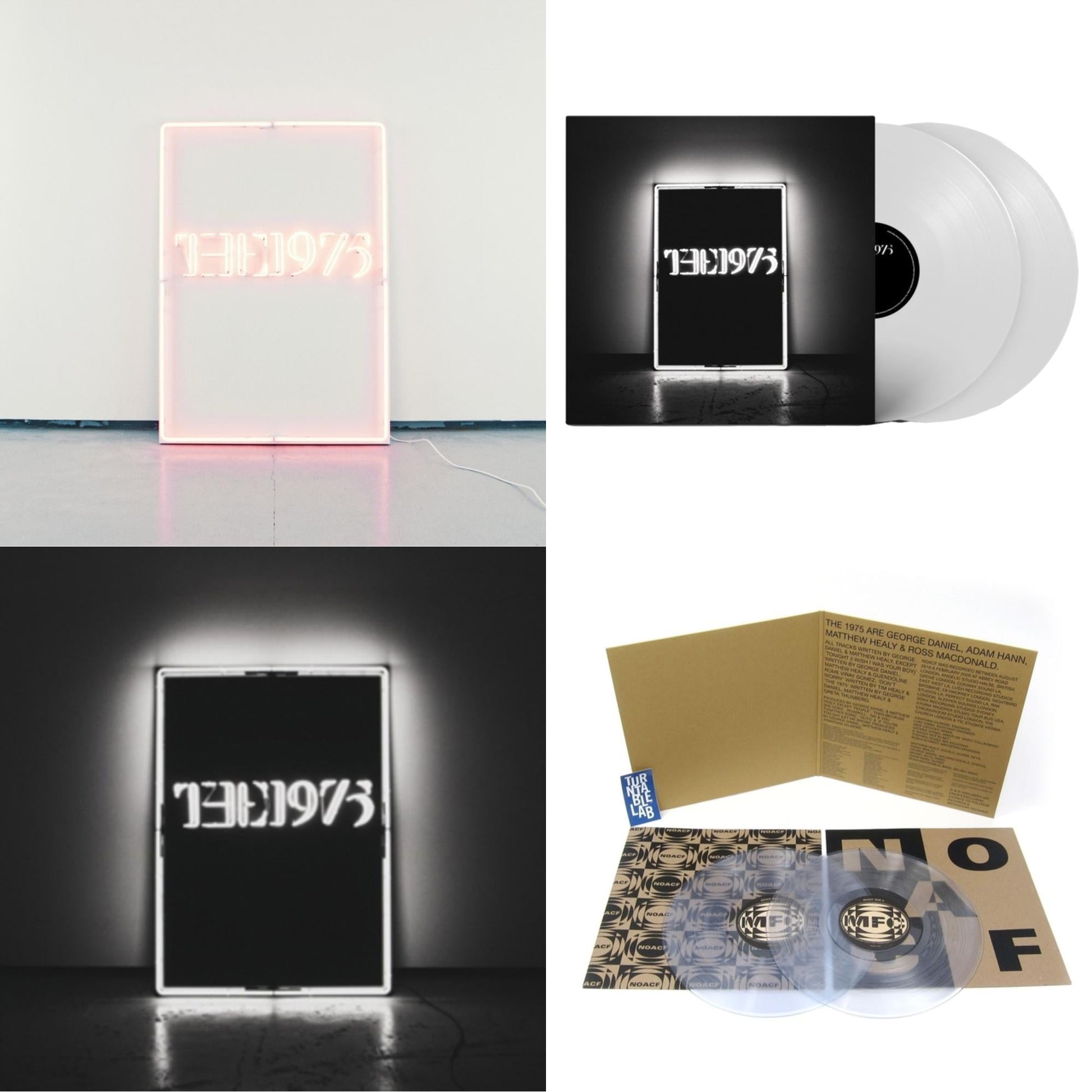 This is a 4 LP Vinyl SKU bundle.
1.This LP Vinyl is brand new.Format: LP VinylMusic Style: Indie RockThis item's title is: 1975 (10Th Anniversary/Clear Vinyl/2LP)Artist: 1975Label: UMR/POLYDORBarcode: 602455980724Release Date: 10/27/2023
2.This LP Vinyl is brand new.