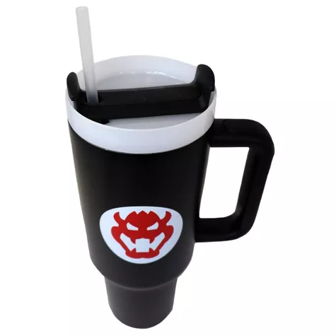 Tumbler (40 oz): Super Mario: Bowser Icon - Pyramid America