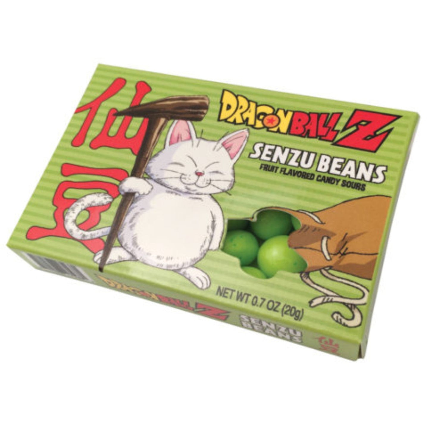 Dragon Ball Z: Senzu Beans Fruit Candy Sours - Display (12)