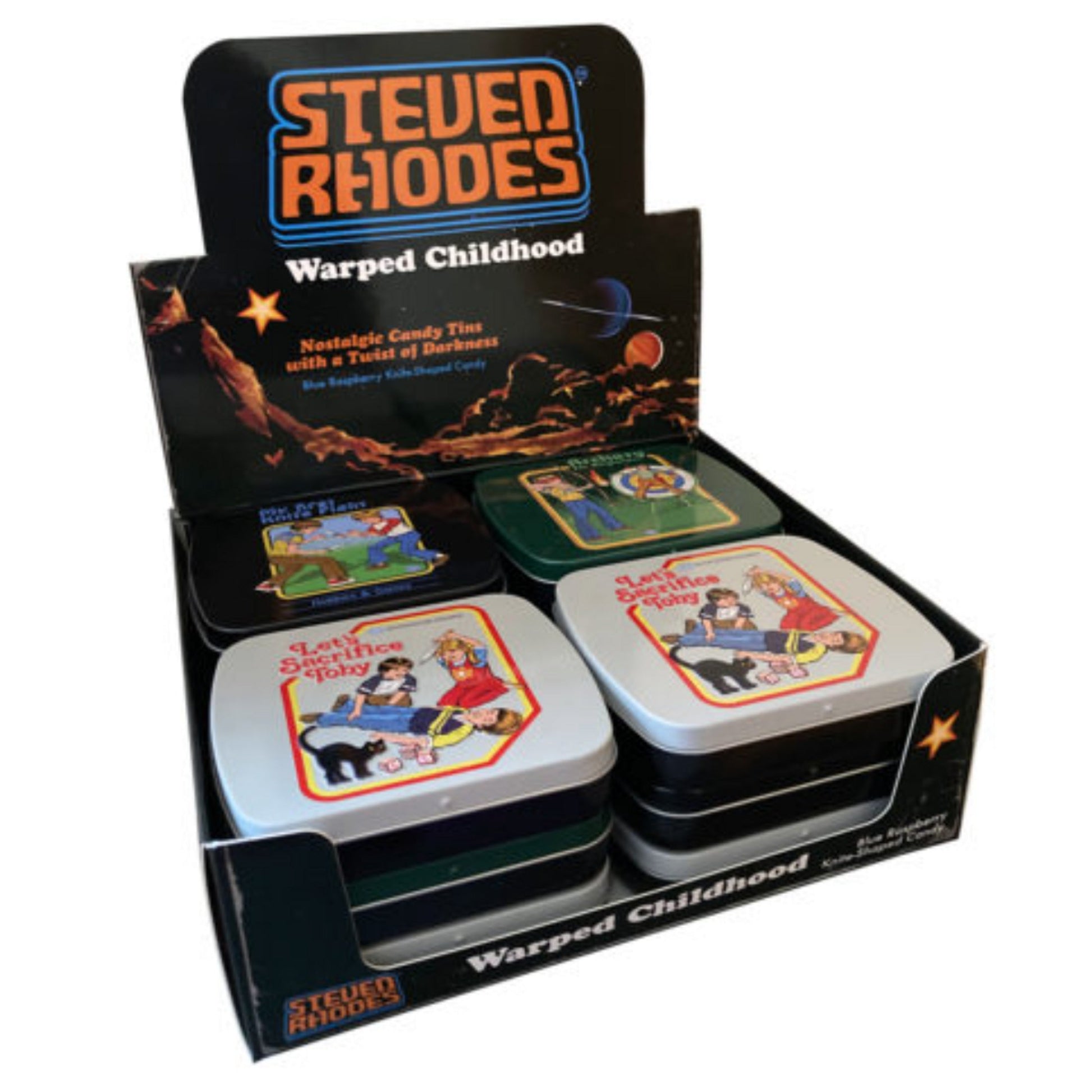 Steven Rhodes: Warper Childhood Tin Candy - Display (12)