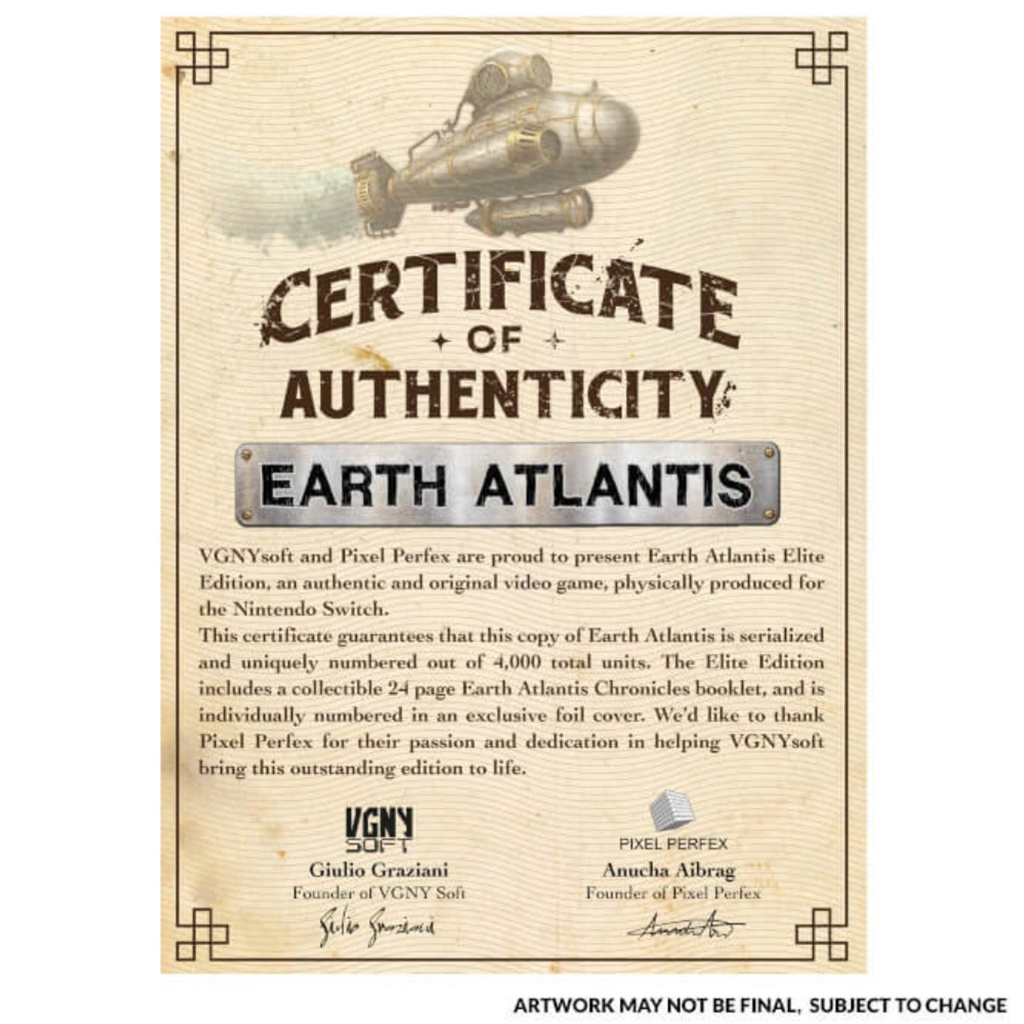 Earth Atlantis: Elite Edition - Switch