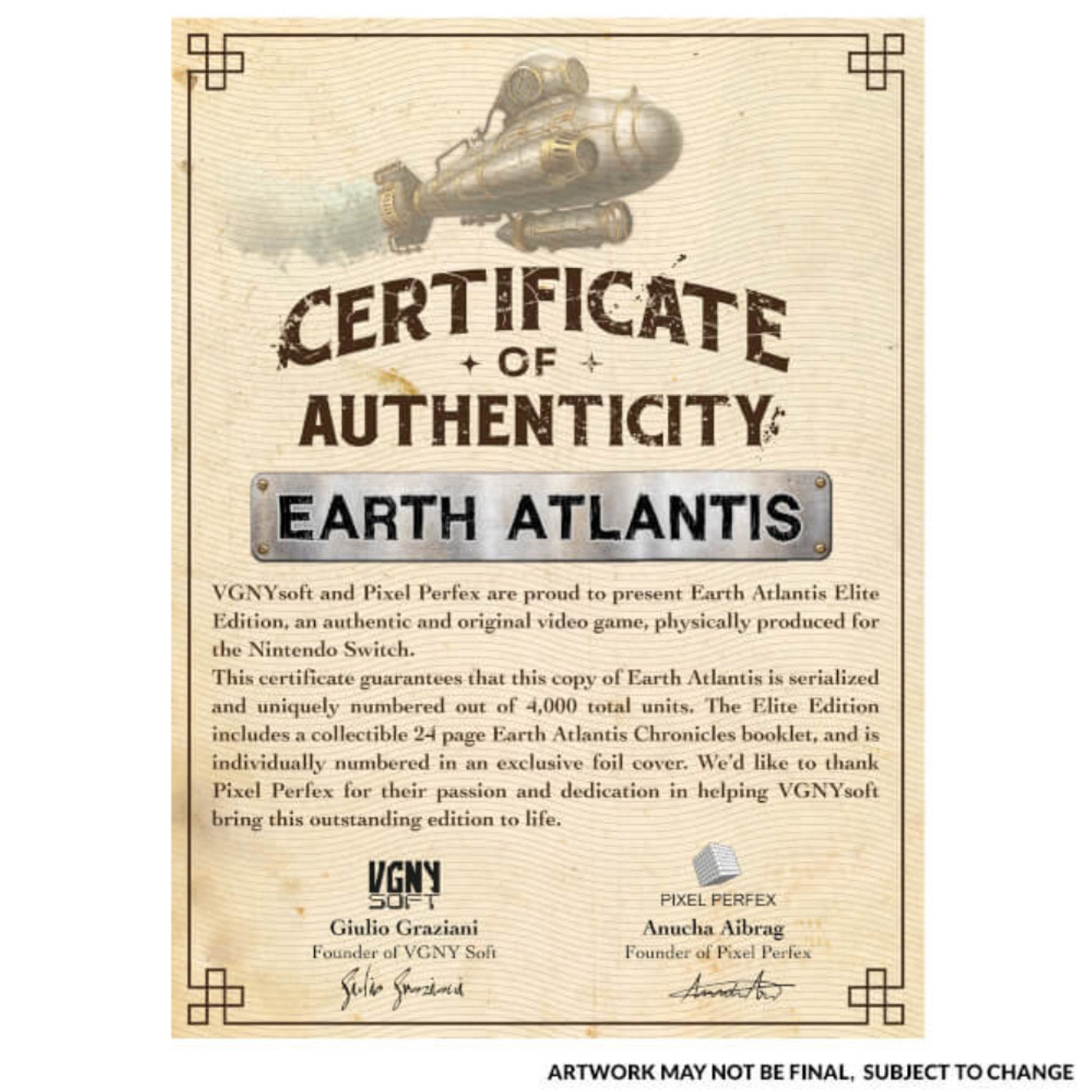 Earth Atlantis: Elite Edition - Switch