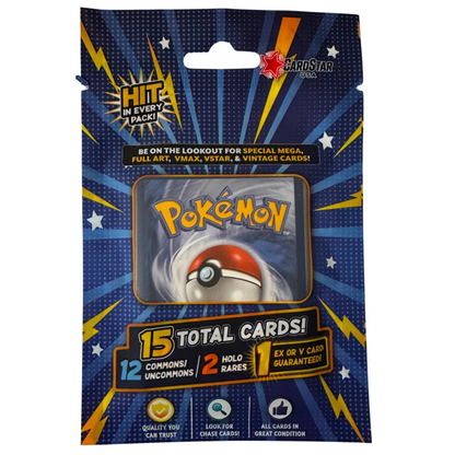 Pokemon TCG: Holo Rare Hit Pack (15) - CardStar