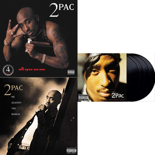 This is a 3 LP Vinyl SKU bundle.
1.This LP Vinyl is brand new.Format: LP VinylMusic Style: G-FunkThis item's title is: All Eyez On Me (4LP)Artist: 2PacLabel: INTERSCOPEBarcode: 602448276261Release Date: 11/11/2022
2.This LP Vinyl is brand new.
