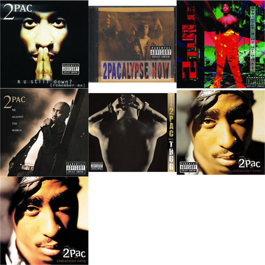 R U Still Down & 2Pacalypse Now & Strictly 4 My N.I.G.G.A.Z. & Me Against World & Best Of 2Pac Part 1: Thug & Greatest Hits & Greatest Hits