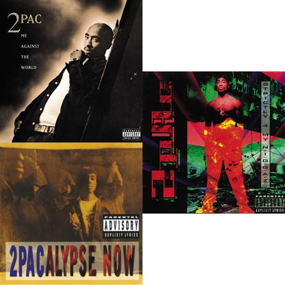 Me Against The World (2LP) & 2Pacalypse Now & Strictly 4 My N.I.G.G.A.Z. (2 LP)