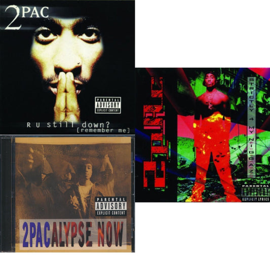 R U Still Down & 2Pacalypse Now & Strictly 4 My N.I.G.G.A.Z.