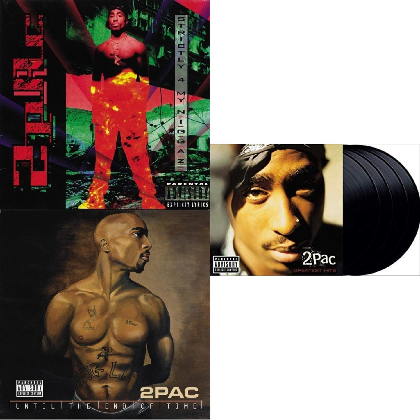 Until The End Of Time(X) (4LP) & Strictly 4 My N.I.G.G.A.Z. (2 LP) & Greatest Hits